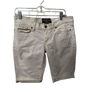 Women’s Lucky Brand White Cream Jean Shorts Size 14/32￼